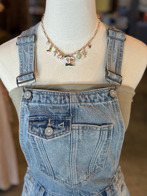 Just a Little Country Denim Overalls