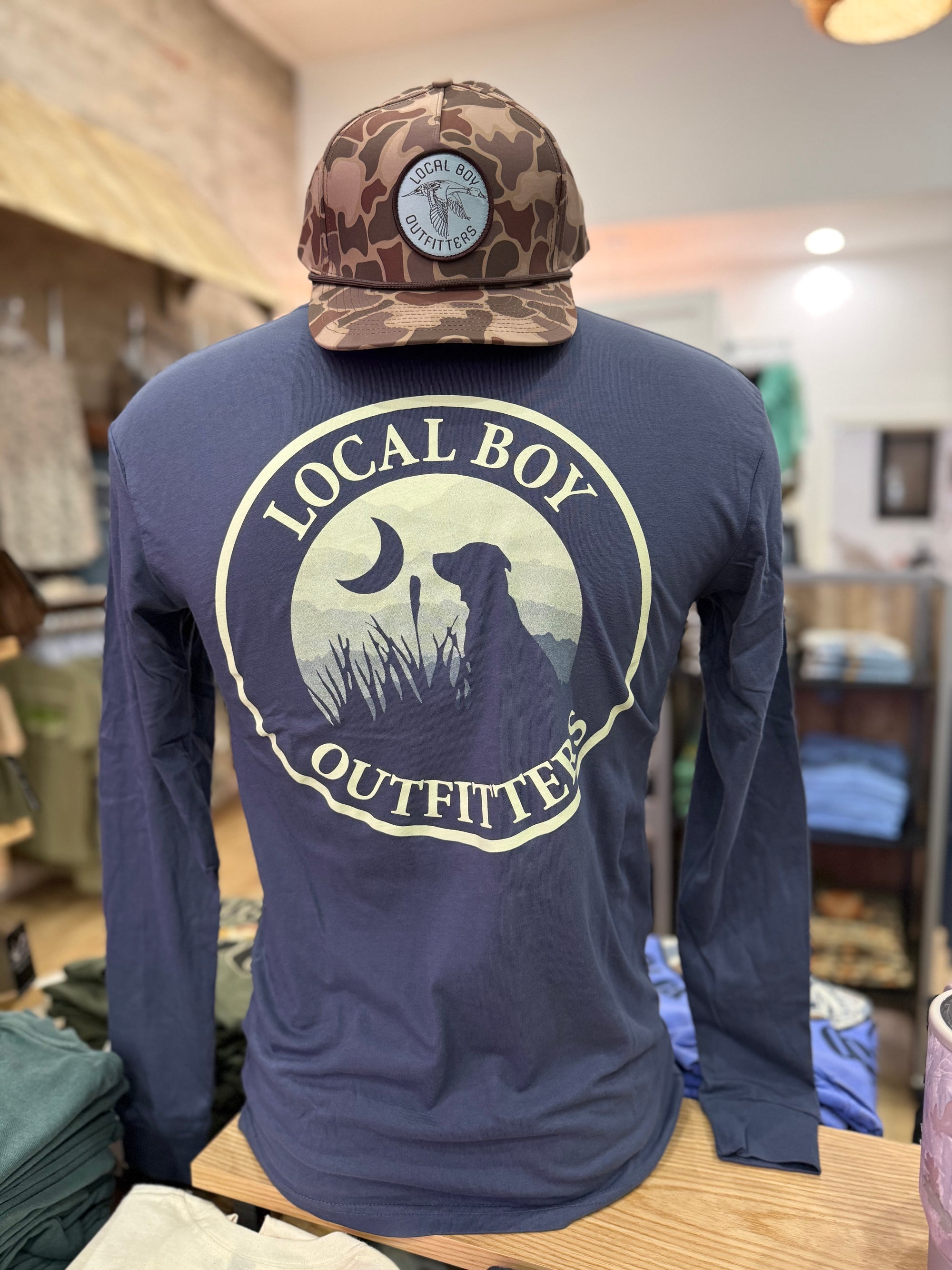 Local Boy Original Blue Ridge Long Sleeve Tee