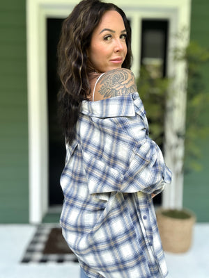 Jessie Plaid Button Down Top