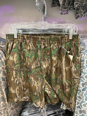 Local Boy Volley Shorts - Green Leaf