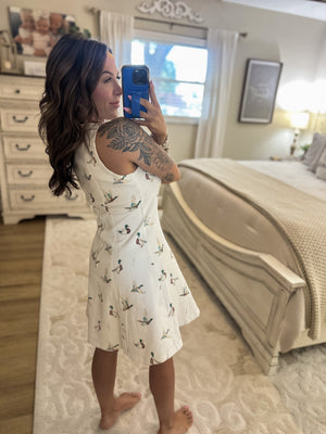 Kori Mallard Denim Mini Dress