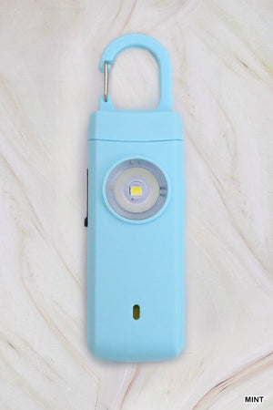 Rechargeable Personal Safety Alarm & Flashlight