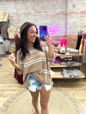 Suzanna Relaxed Fit Knit Top