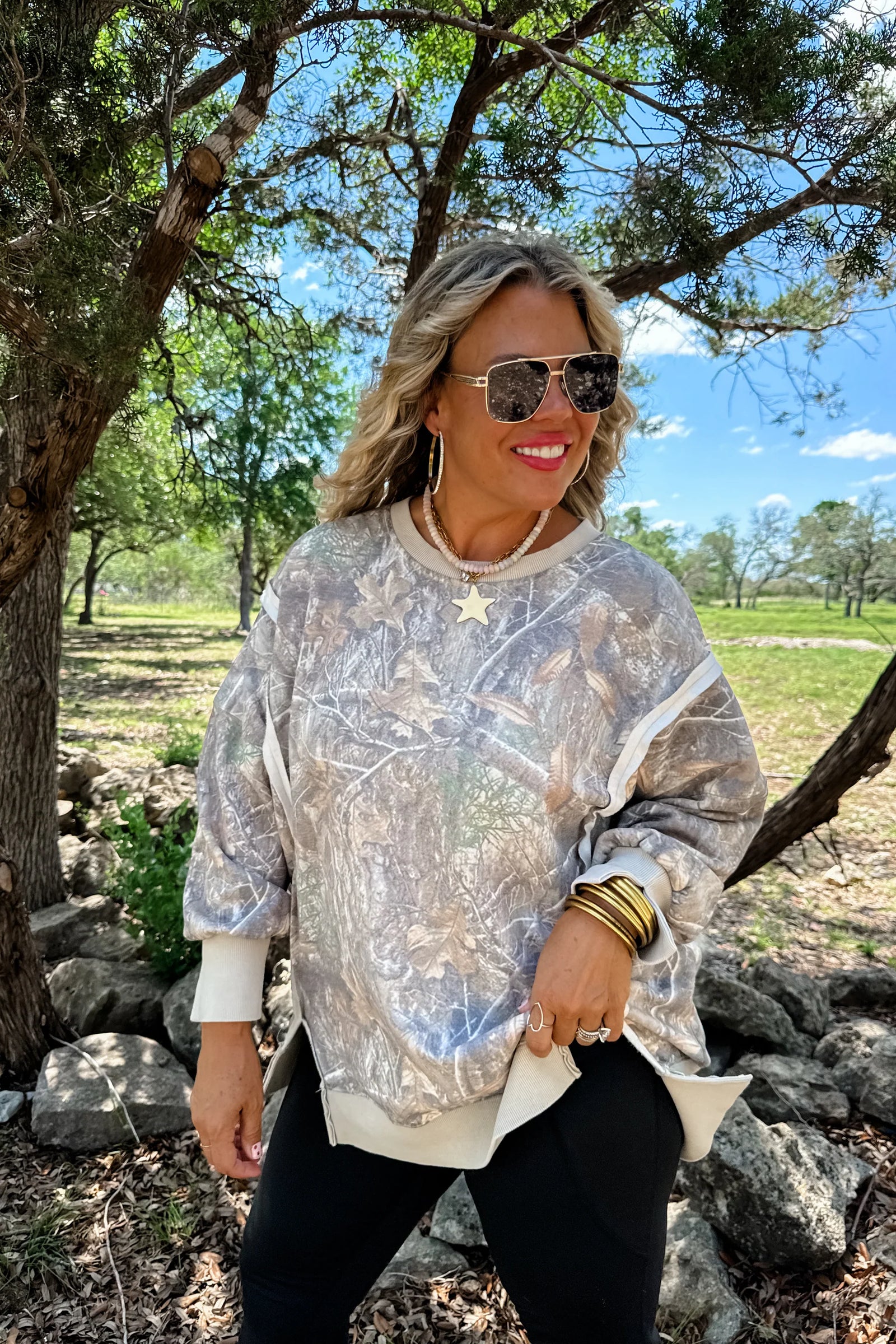 Camo Classic Crew Pullover