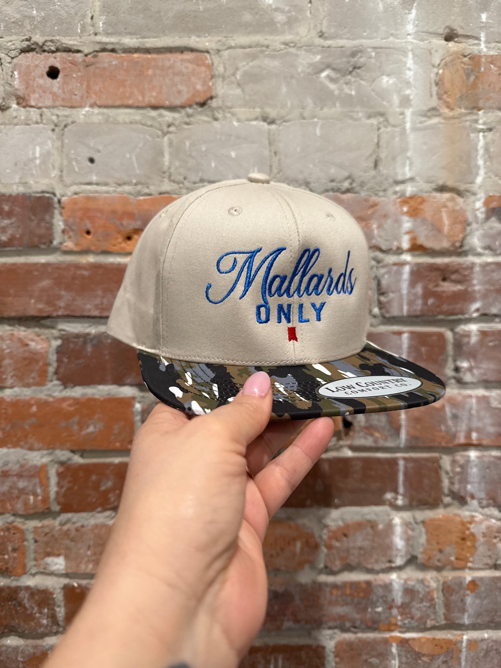 Mallards Only Bottomland Camo Hat
