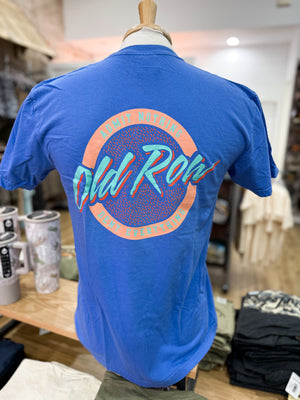 Old Row - Circle Logo Tee Mystic Blue