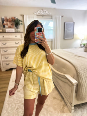 Nikki Oversized Striped Knit Top