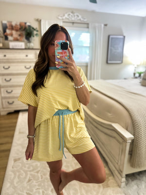 Nikki Oversized Striped Knit Top