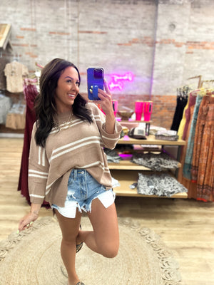 Suzanna Relaxed Fit Knit Top