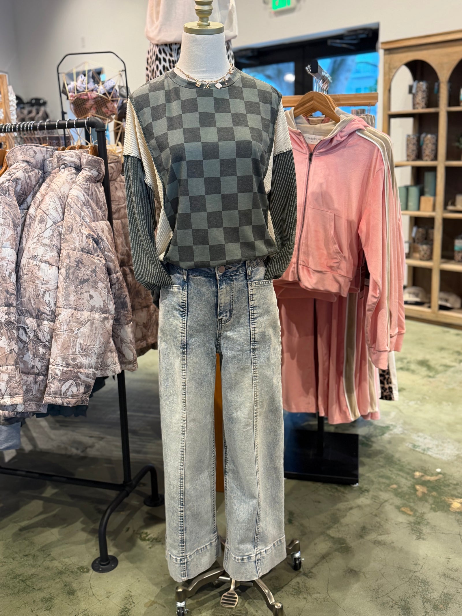 Brielle Mid Rise Denim Jeans