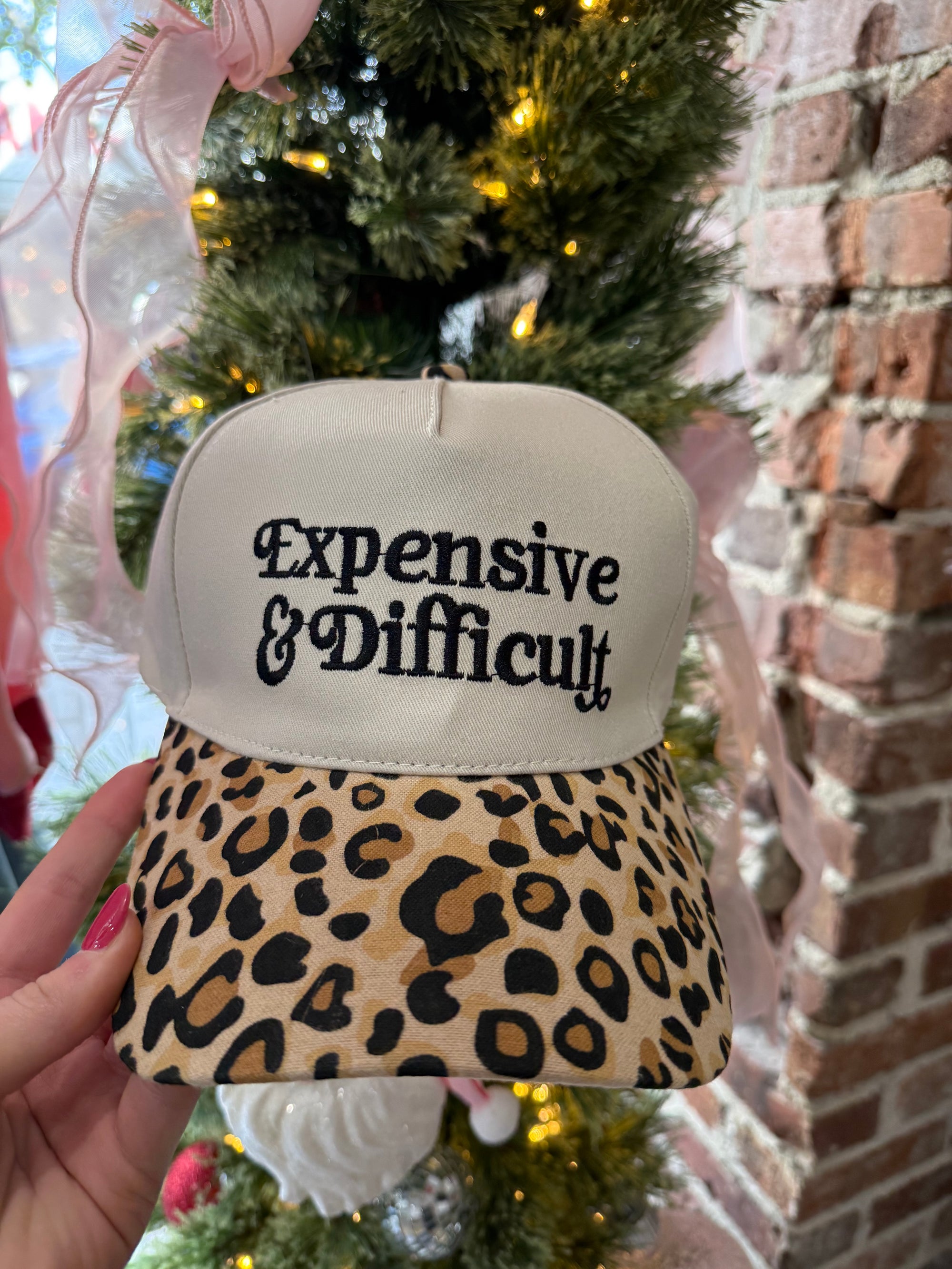 DOORBUSTER - Expensive & Difficult Hat - Leopard