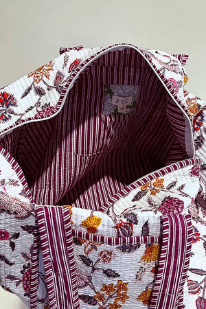 Front Pocket Quilted Adjustable Strap Bag