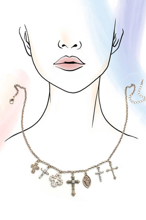 Layer & Love Charm Necklace