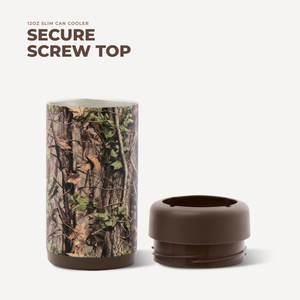 Hydrojug 12oz Slim Can Cooler - Woodland