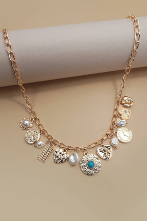 Effortless Spark Charm Necklace