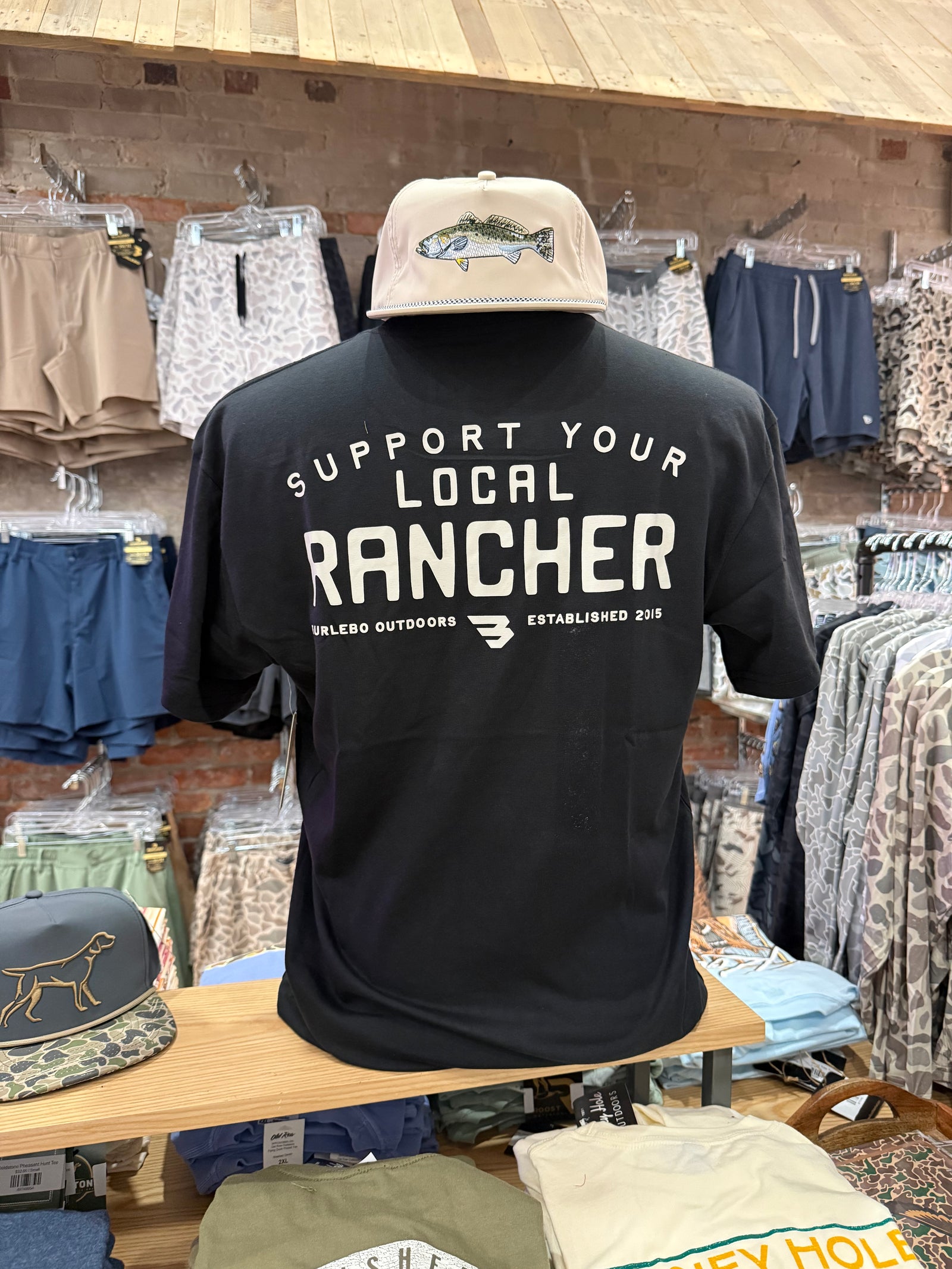 Burlebo Local Rancher Tee - Black
