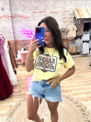 Let Your Babies Be Cowboys Tee