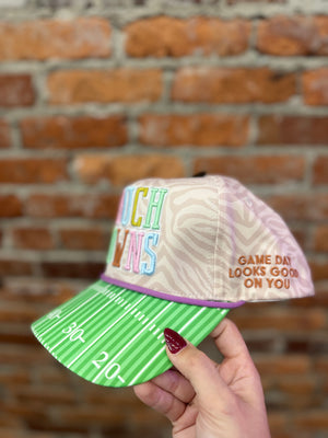 Touch Downs Football Hat
