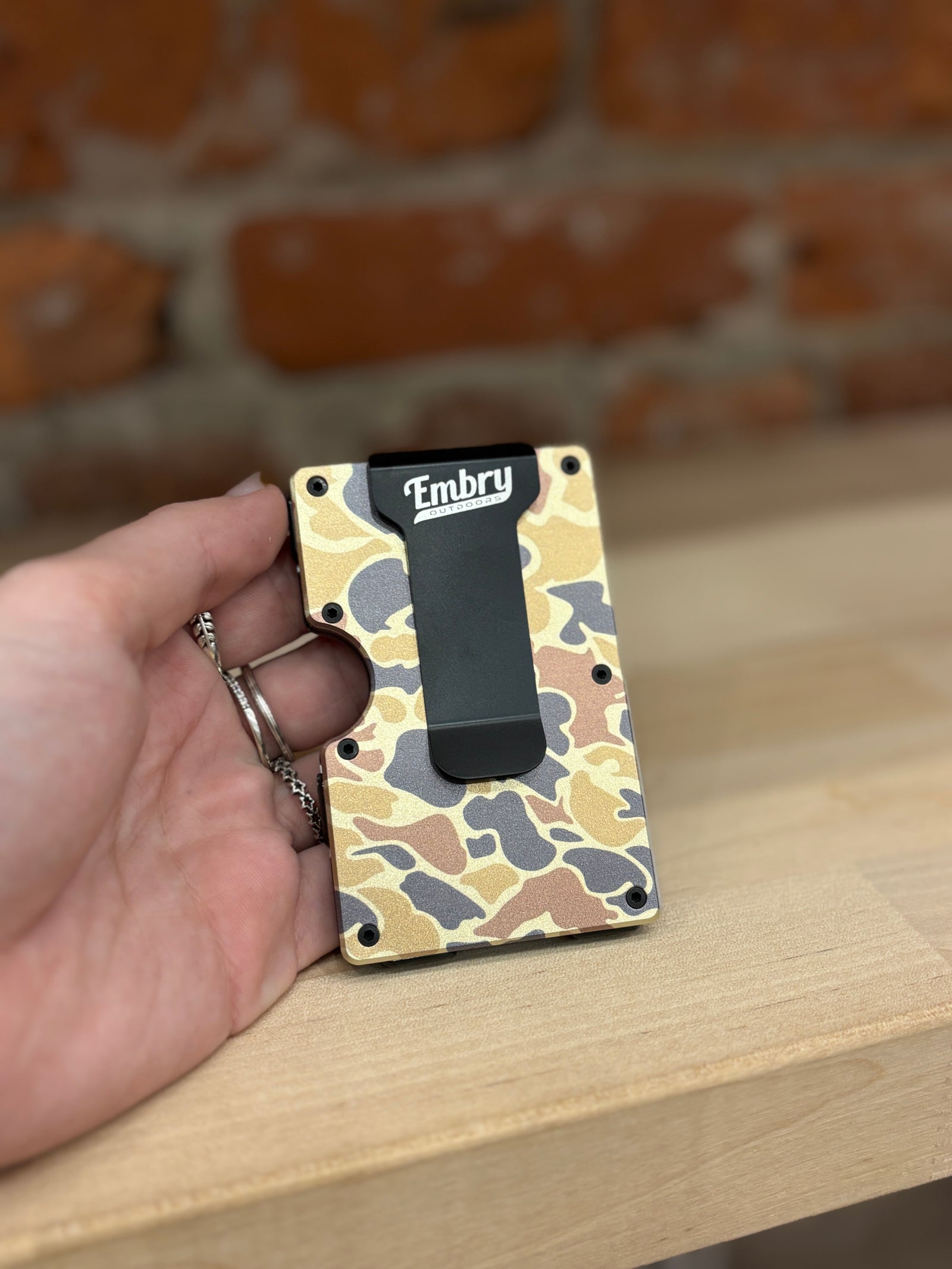 Duck Camo Money Clip