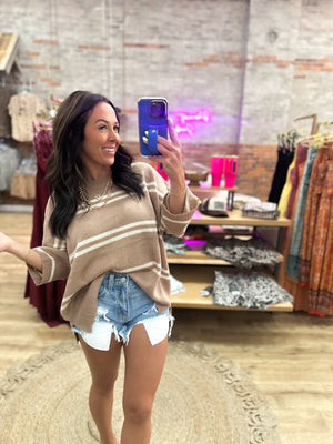 Suzanna Relaxed Fit Knit Top