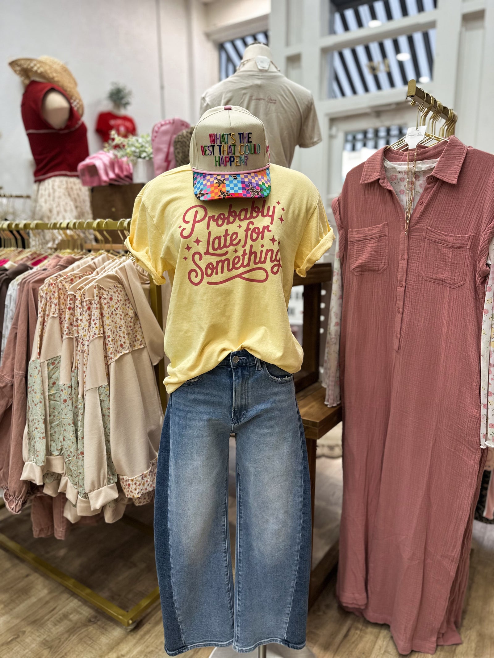 Probably Late or Something Comfort Colors Tee