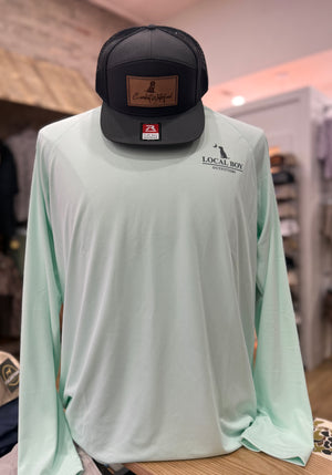 Local Boy Graphic Performance - Fish Camo Diamond Crest