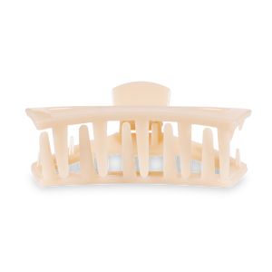 Open Hair Clip | Small | Almond Beige