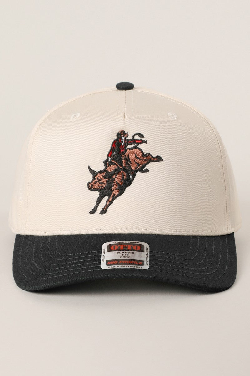 Bull Rider Trucker Hat