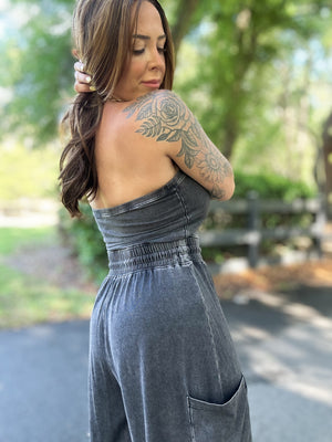 Scarlett Lounge Jumpsuit- Black