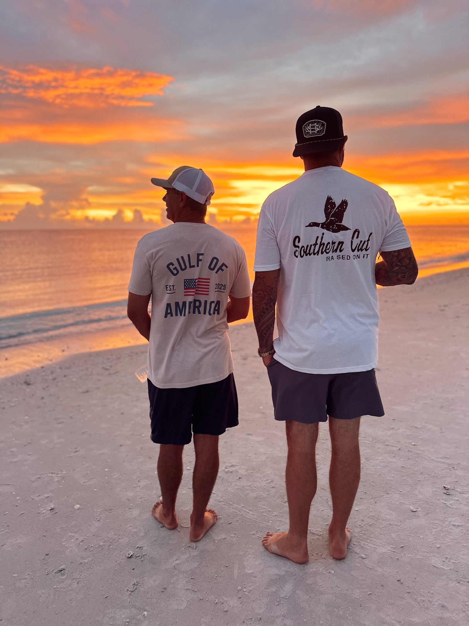Southern Cut Mallard Perfect Fit Tee - White
