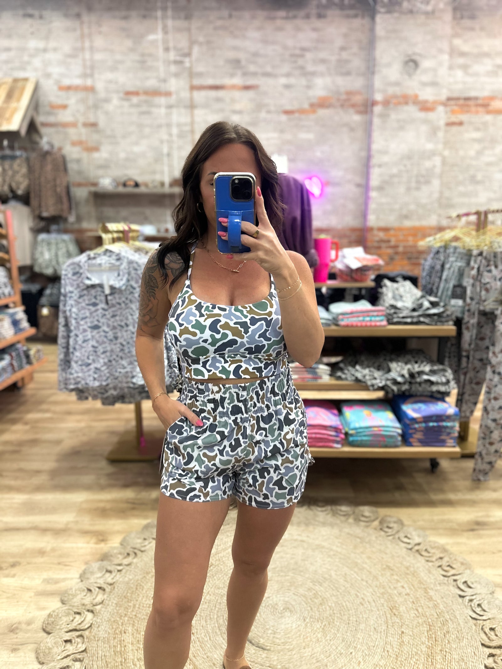 Local Girl Sports Bra - Localflage Buff