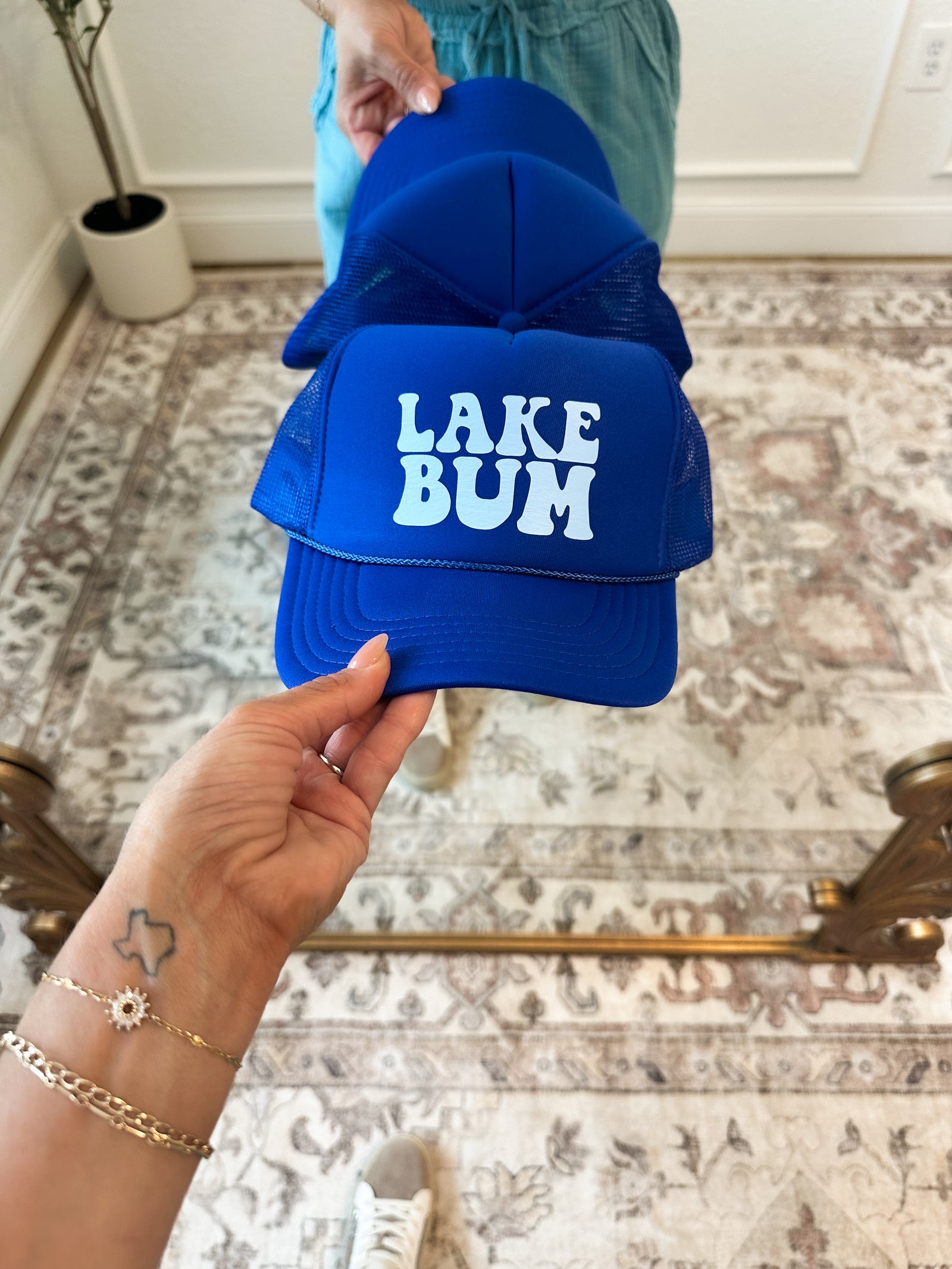 Lake Bum Trucker Hat