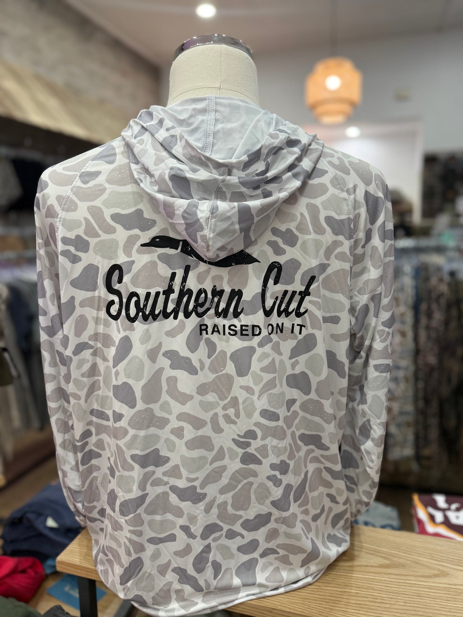 Southern Cut Pro Hoodie - Storm Camo