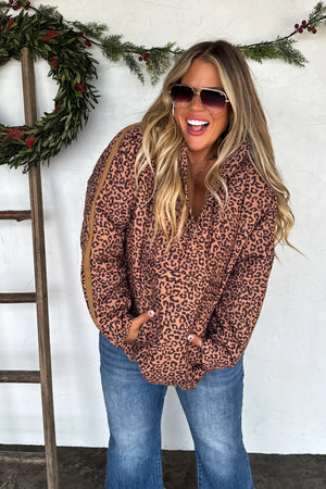 Printed Peyton Puffer Jacket