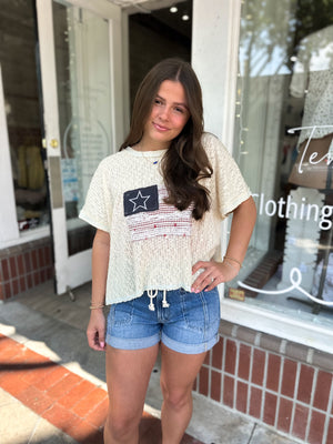 Freedom Flair Flag Top