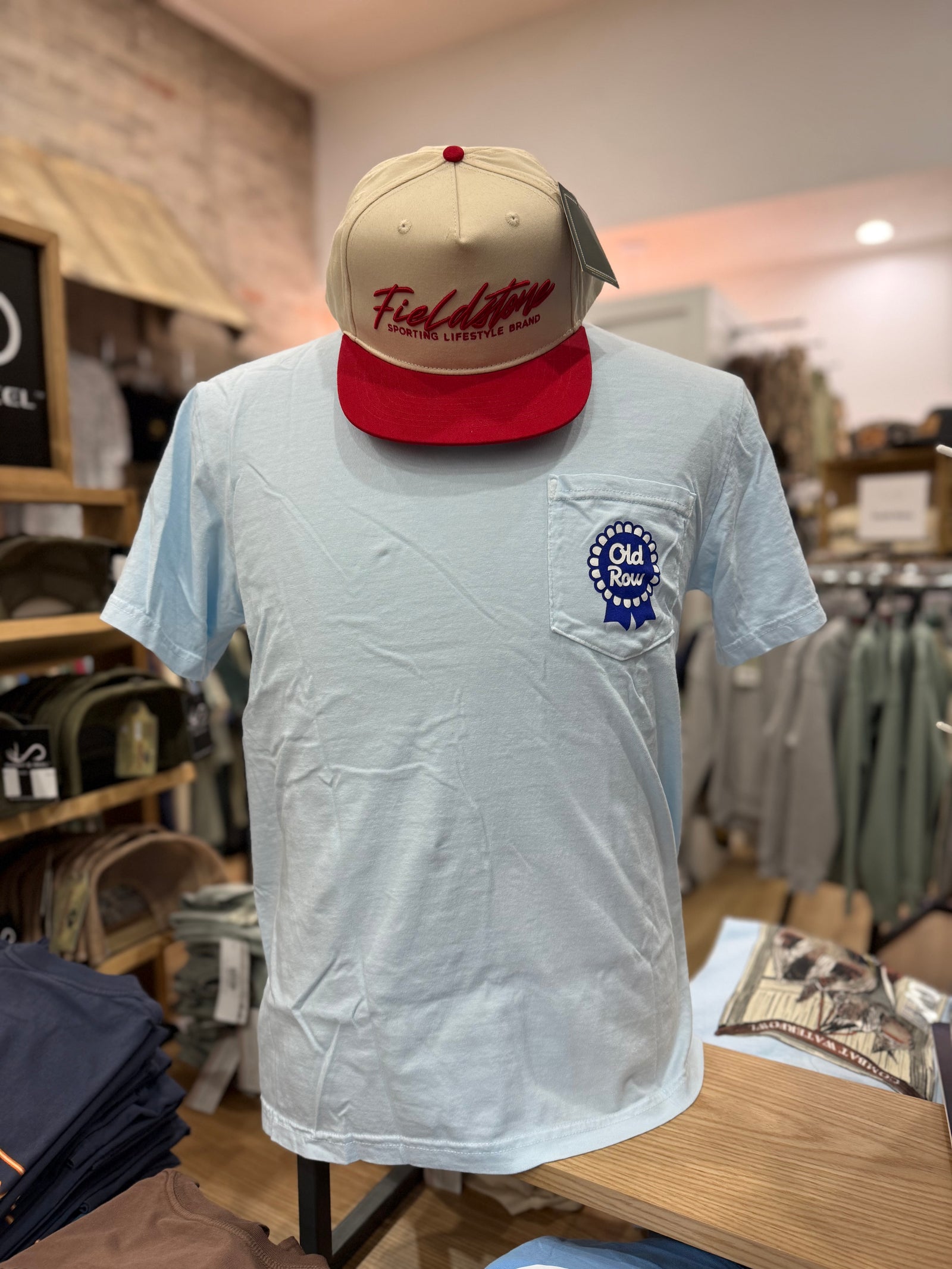 Old Row - The Retro Mirror Pocket Tee