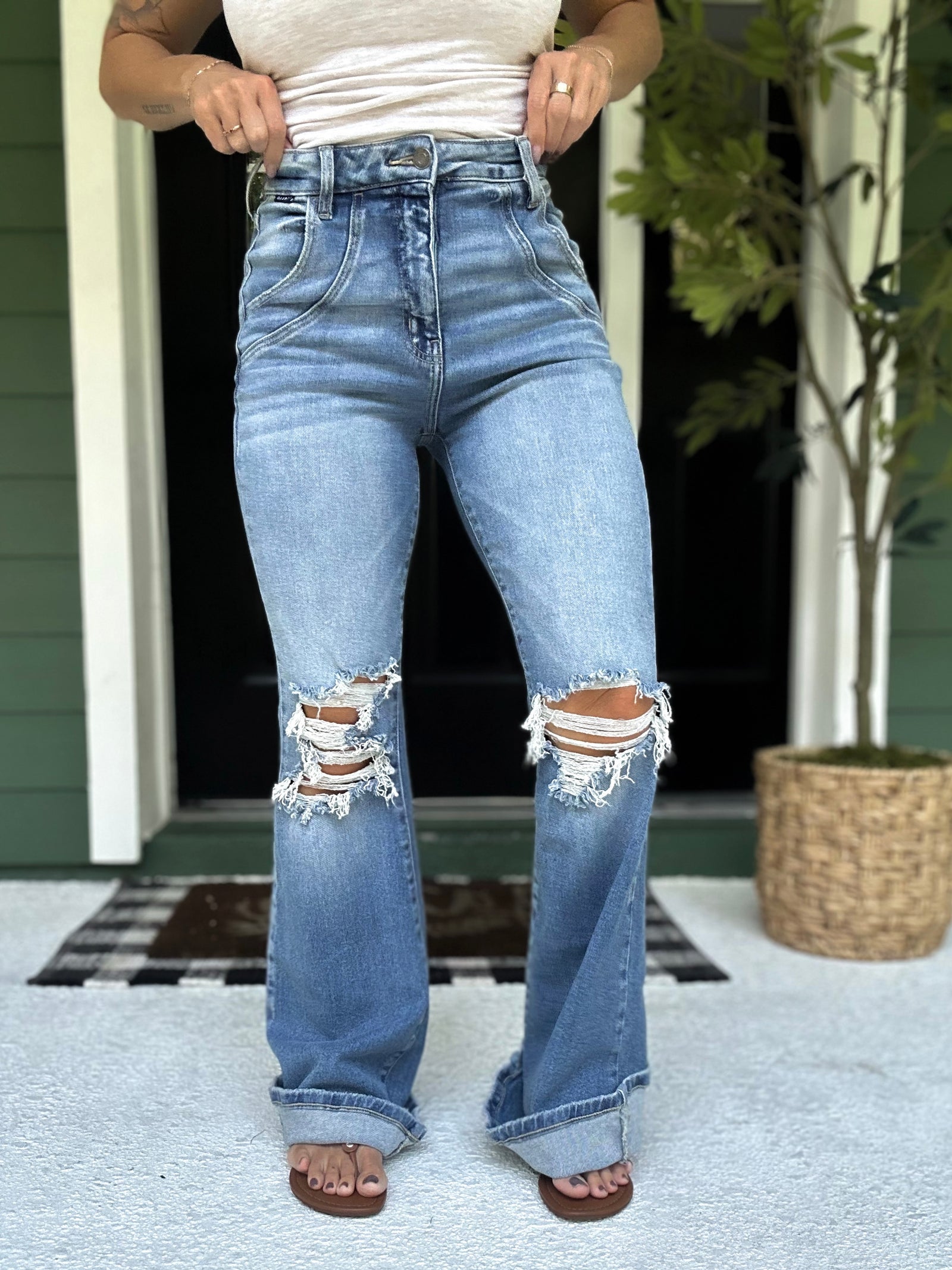 Karsyn High Rise Flare Jeans