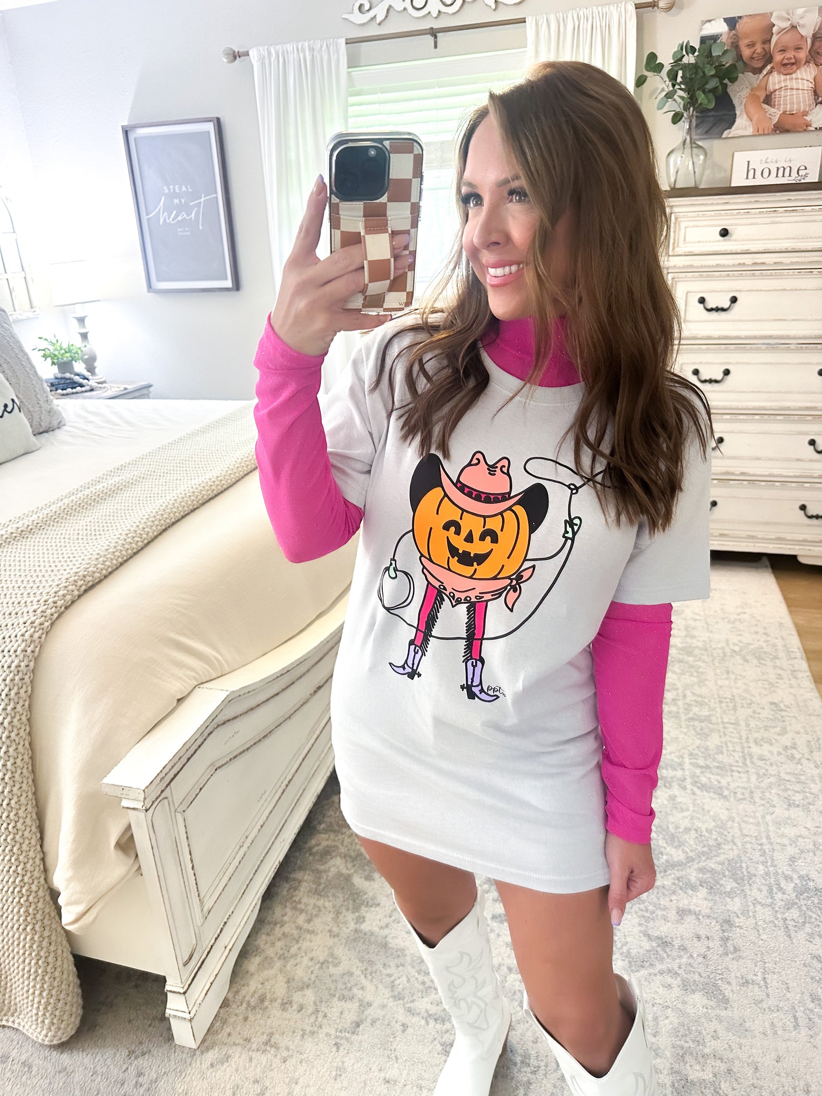 Giddy Up Pumpkin Tee