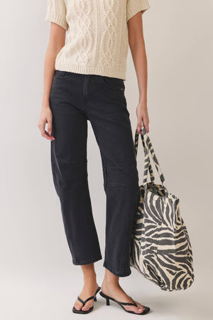 Zebra Print Canvas Tote Bag