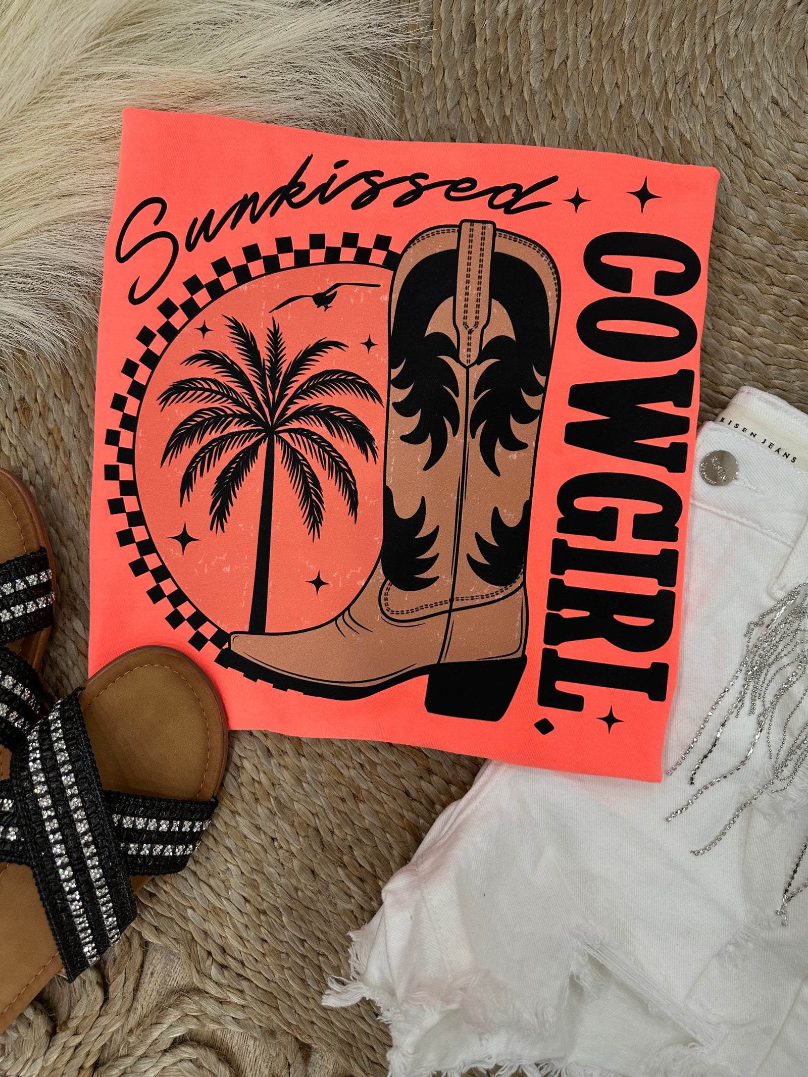 Sunkissed Cowgirl Comfort Colors Tee