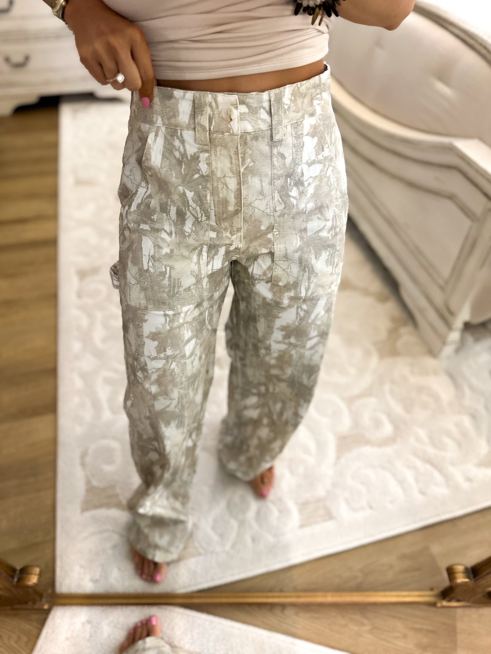 Mandi Camo Cargo Pants