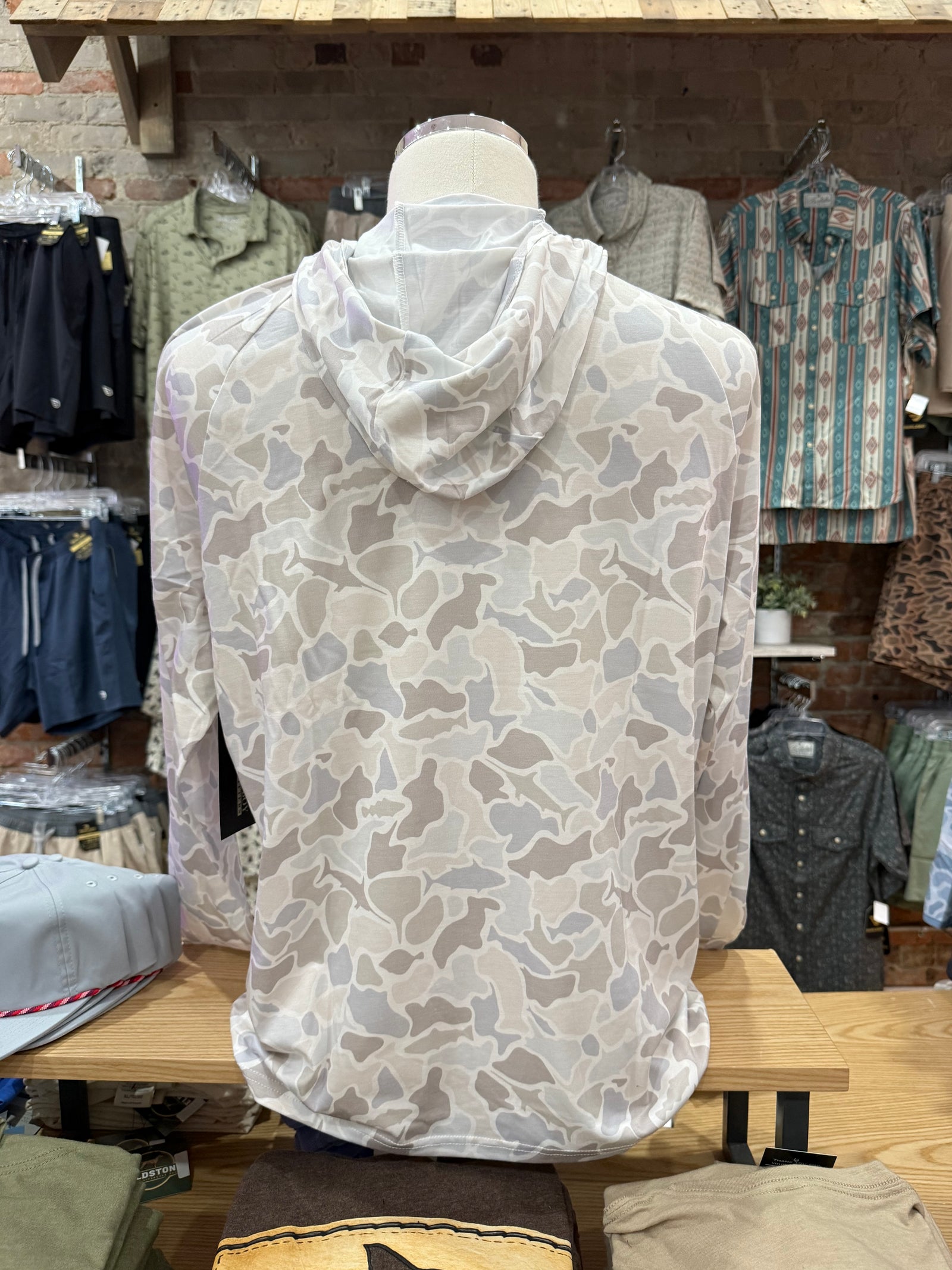 Local Boy Heather Blend Hoodie - Saltwater Camo