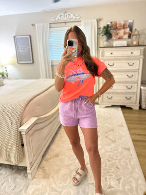 Neon Sailfish Comfort Colors Tee