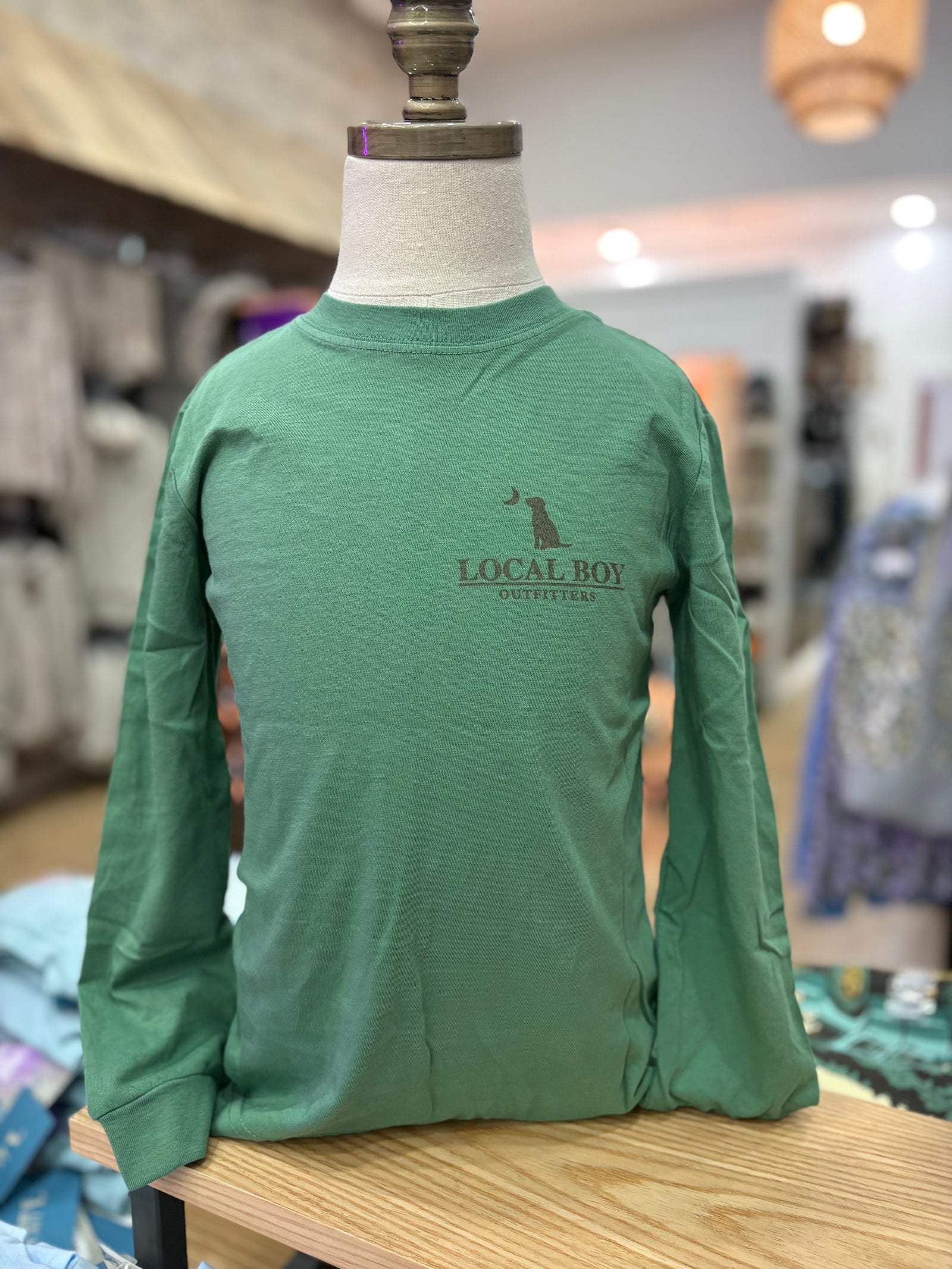 Youth Local Boy GSP Badge Long Sleeve Tee