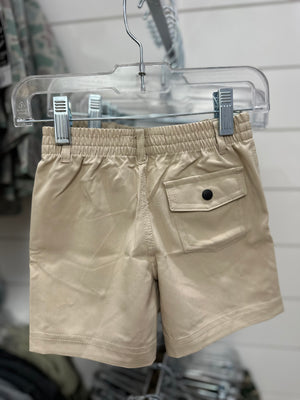 Local Boy Toddler Volley Shorts - Khaki