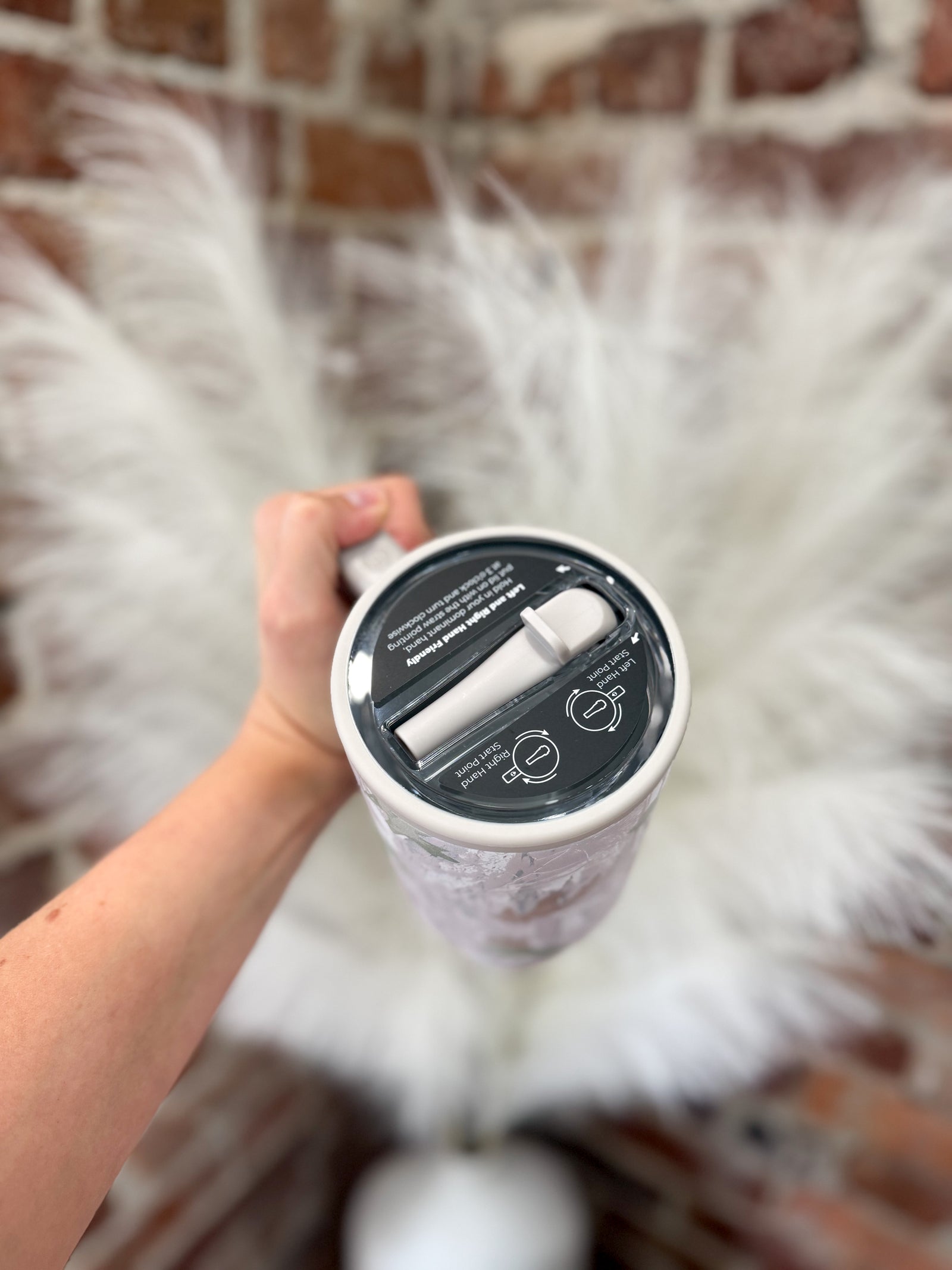 Camo 32 oz Traveler Tumbler: Camouflage