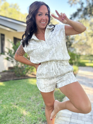 Vivian Vintage Camo Two Piece Set