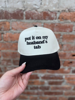 Husband's Tab Trucker Hat