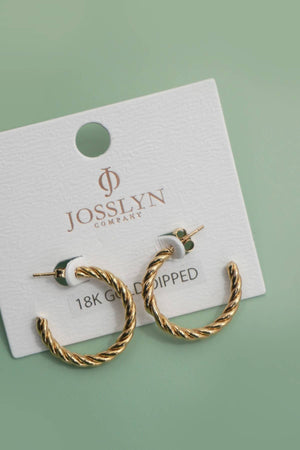 Gold Hoop Earrings