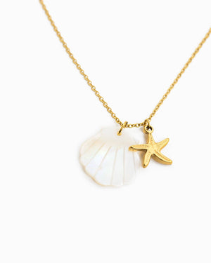 Mother of Pearl Shell and Starfish Necklaces